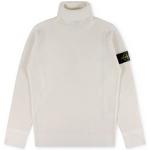 Product Color: STONE ISLAND Coltrui met rib patroon, off white