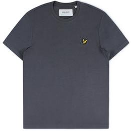 Overview image: LYLE AND SCOTT T-shirt met Eagle embleem, antraciet