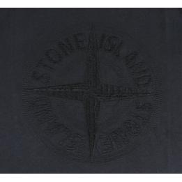 Overview second image: STONE ISLAND T-shirt met geborduurd logo, zwart