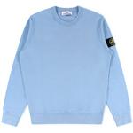 Product Color: STONE ISLAND Sweater van katoen kwaliteit, lichtblauw