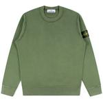 Product Color: STONE ISLAND Sweater van katoen kwaliteit, legergroen