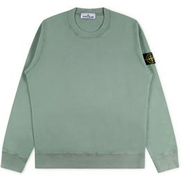 Overview image: STONE ISLAND Sweater van katoen kwaliteit, groen