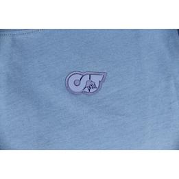 Overview second image: ALPHA TAURI T-shirt met klein logo, blauw