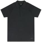 Product Color: ALPHA TAURI Poloshirt met blinde knoopsluiting, zwart