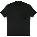 Product Color: GENTI T-shirt van sweatstof, zwart
