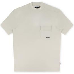 Overview image: GENTI T-shirt van sweatstof, off white