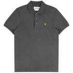 Product Color: LYLE AND SCOTT Polo met Eagle embleem, donkergrijs