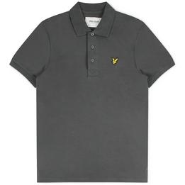 Overview image: LYLE AND SCOTT Polo met Eagle embleem, donkergrijs