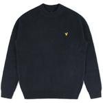 Product Color: LYLE AND SCOTT Wintertrui van wolmix, donkerblauw