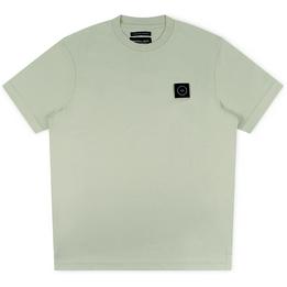 Overview image: MARSHALL ARTIST T-shirt met embleem, lichtgroen