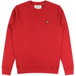Overview image: LYLE AND SCOTT Sweater met Eagle embleem, rood