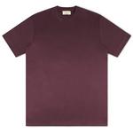 Product Color: VALENZA T-shirt van gemerceriseerd katoen, bordeauxrood