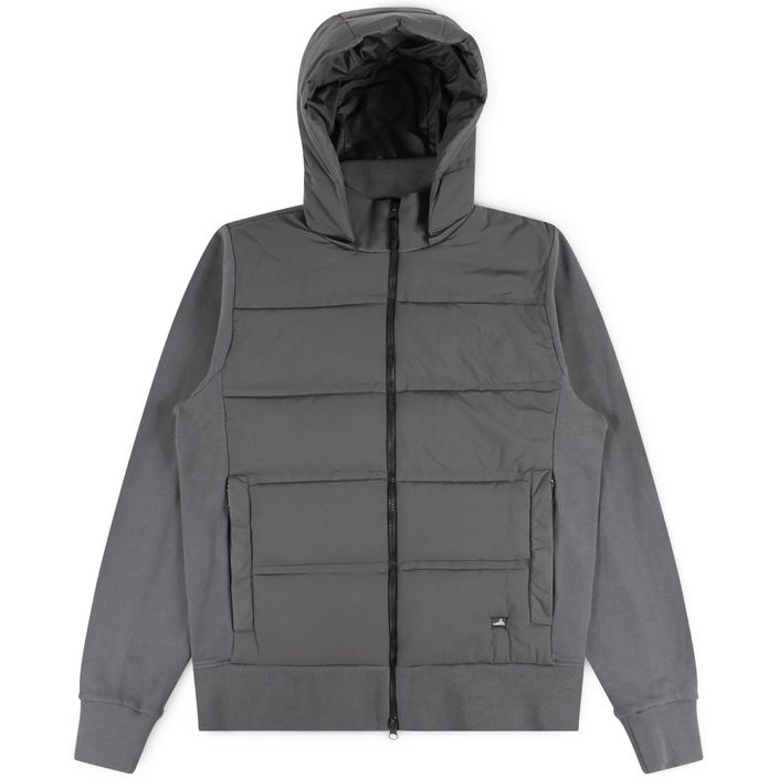 wahts jack jacket jas jasje hybride vest sweater sweatshirt down dons winter soren, grijs grey donkergrijs graphite donker dark