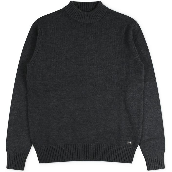wahts trui sweater shirt knitwear knitted wintertrui owen turtleneck turtle coltrui, grijs donkergrijs donker dark grey antraciet graphite 1