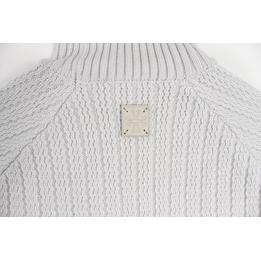 jacob cohen knitwear knitted coltrui grijs lichtgrijs - tijssen mode
