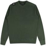 Product Color: MA.STRUM Sweater Core met embleem, donkergroen