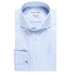 Product Color: EMANUELE MAFFEIS ALL DAY LONG strijkvrij overhemd van oxford weving, licht blauw