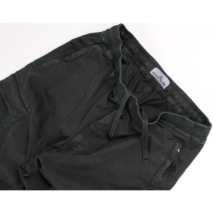 stone island cargo pants broek cargopants broek trousers vintage pockets, zwart black dark donker nero 1