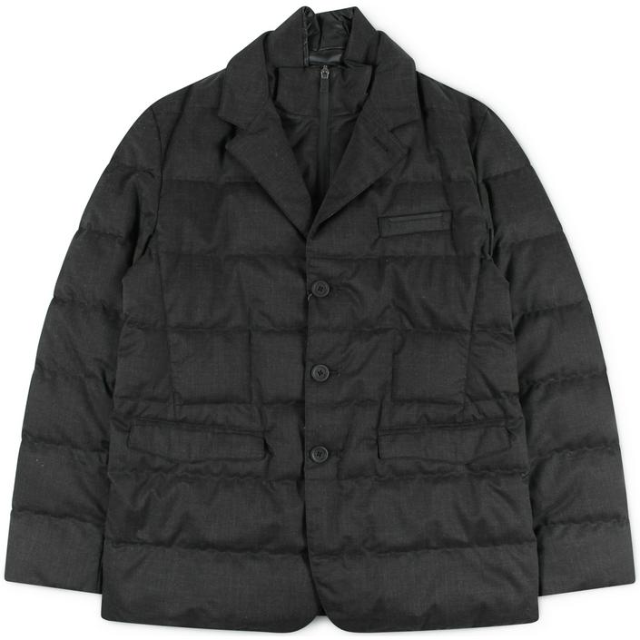 herno laminar jas jasje jacket donsjas dons down coat scooter sportjacket sportcoat, zwart black dark donker nero 1