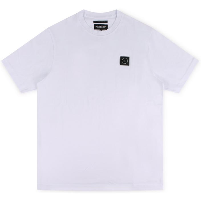 marshall artist teeshirt tshirt shirt shortsleeve korte mouw short sleeve basis basic, wit white licht light bianco
