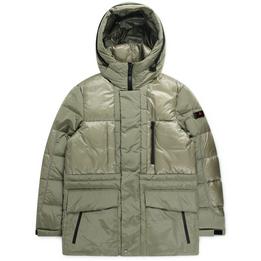 peuterey parka winterjas jas jacket juke lichtgroen groen - tijssen mode