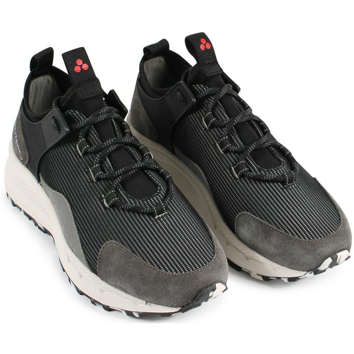 peuterey panther shoes shoe sneaker sneakers robust tough trainers schoen schoenen, grijs grey zwart black dark donker nero 