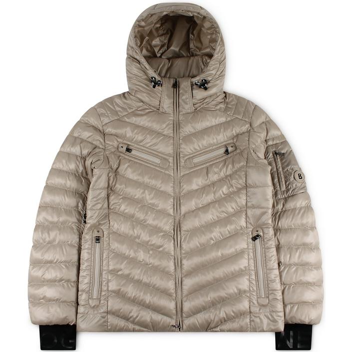 bogner skijas ski jas jacket sport wintersport skiing donsja dons down, beige sand ecru brown lichtbruin licht light 2
