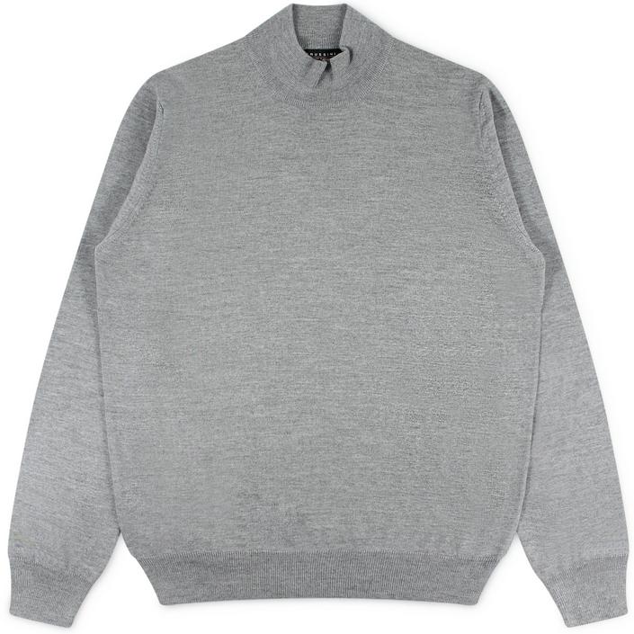 trussini turtleneck coltrui trui jumper knitwear wol wool, grey grijs lichtgrijs licht silver zilver 1