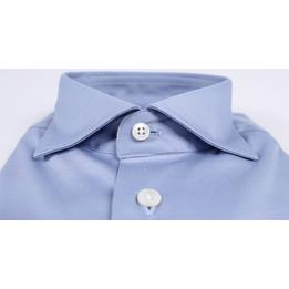 Overview second image: EMANUELE MAFFEIS ICARO Overhemd Sillar van stretch kwaliteit, lichtblauw