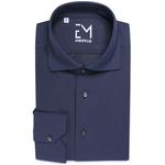 Product Color: EMANUELE MAFFEIS Overhemd Sand van 4-way stretch kwaliteit, donkerblauw