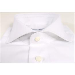 Overview second image: EMANUELE MAFFEIS Overhemd Calla van katoen stretch kwaliteit, wit