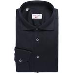 Product Color: EMANUELE MAFFEIS ICARO Overhemd Sillar van stretch kwaliteit, donkerblauw