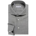 Product Color: EMANUELE MAFFEIS Overhemd Eiffel van wol kwaliteit, gemêleerd grijs