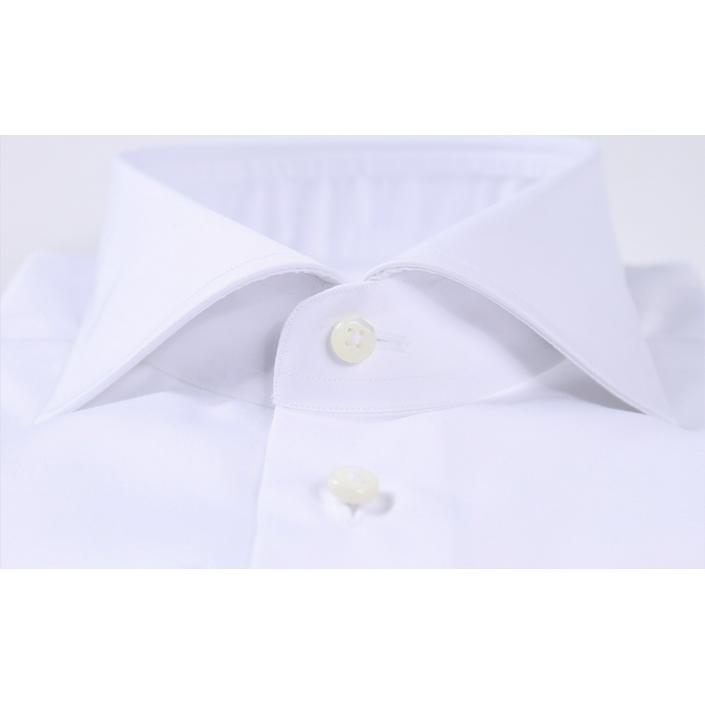 emanuele maffeis shirt dress dressshirt overhemd all day long katoen cotton dubbele manchet double cuff, wit white licht light bianco