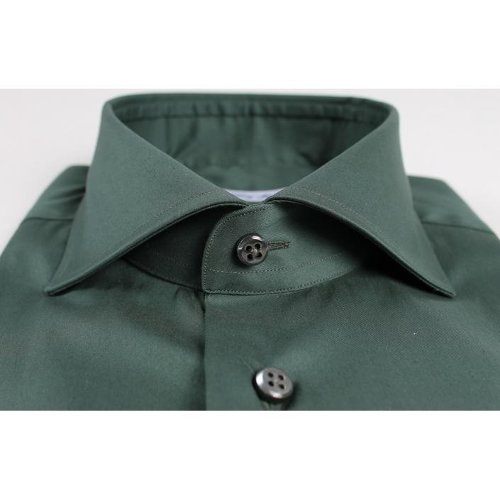 emanuele maffeis stretch shirt overhemd dressshirt dress, groen green