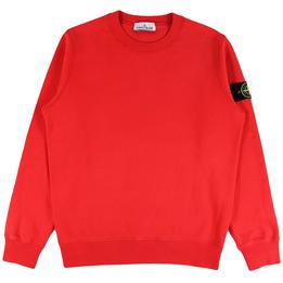 Overview image: STONE ISLAND Sweater van katoen kwaliteit, rood