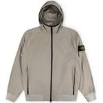 Product Color: STONE ISLAND Soft Shell R zomerjas met capuchon, beige