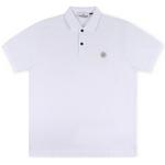Product Color: STONE ISLAND *Regular fit* polo met embleem, wit
