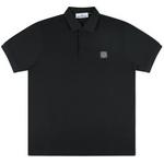 Product Color: STONE ISLAND *Regular fit* polo met embleem, donkerblauw