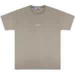 Product Color: STONE ISLAND T-shirt met Institutional One print, beige