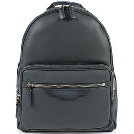 santoni rugtas rugzak backpack leer zwart - tijssen mode