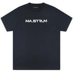 Product Color: MA.STRUM T-shirt met centrale opdruk, donkerblauw