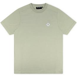 Overview image: MA.STRUM T-shirt met klein Compass logo, groen