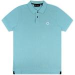 Product Color: MA.STRUM Polo met Compass logo, lichtblauw