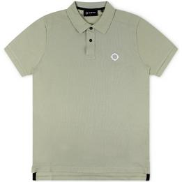 Overview image: MA.STRUM Polo met Compass logo, groen