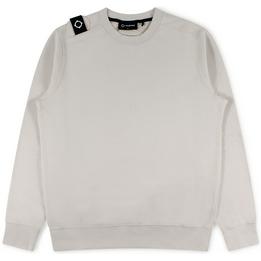 Overview image: MA.STRUM Sweater Core met embleem, beige