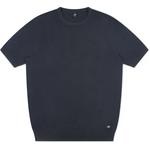 Product Color: WAHTS T-shirt Lavin van katoen-cashmere mix, donkerblauw