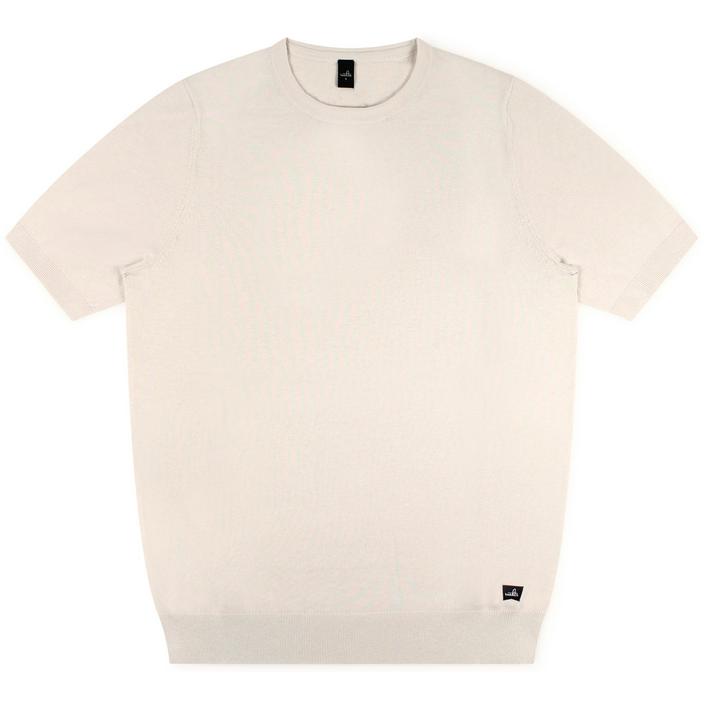 wahts t-shirt shirt knitted off white lavin - Tijssen Mode