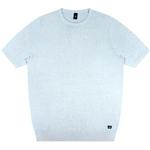 Product Color: WAHTS T-shirt Lavin van katoen-cashmere mix, lichtblauw