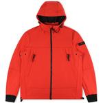 Product Color: PEUTEREY Soft shell zomerjas Lousma MD met capuchon, rood